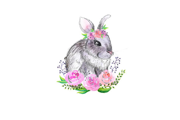 Download Sweet Bunny Watercolor - Sweet bunny Collection