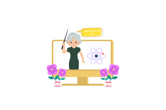 Download Teacher Online Education Art - Premium Resources