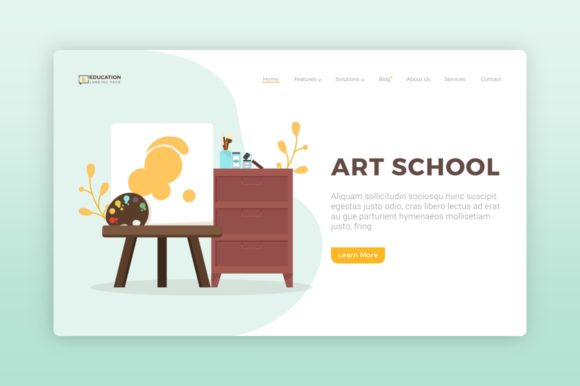 Download Website Illustration - Education Art - Premium Resources